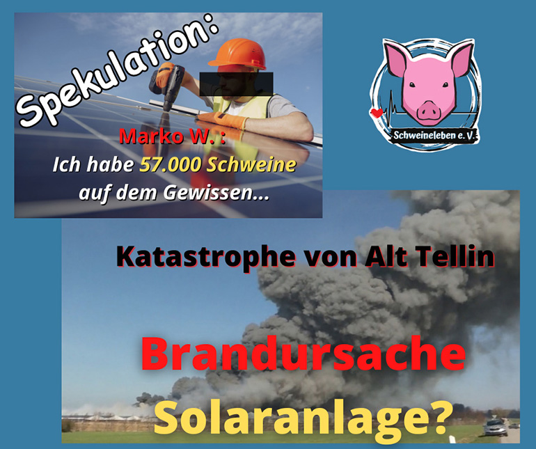 Alt Tellin - Brandursache Solaranlage