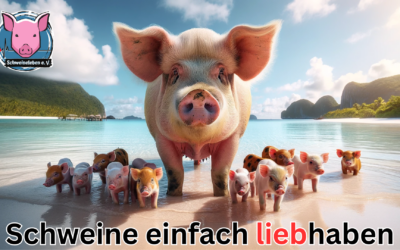 Schweine einfach liebhaben…